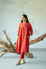 Button-up Tunic with Pants