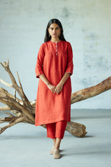 Button-up Tunic with Pants