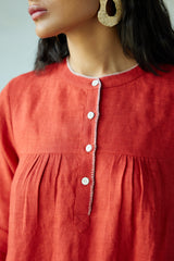 Button-up Tunic with Pants