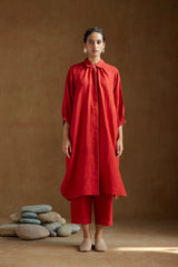 Button-up Tunic with Pants