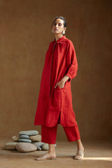 Button-up Tunic with Pants