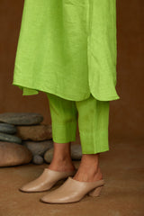 Rounded Hem Tunic with Pants