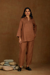 Button-up Tunic with Pants