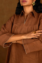 Button-up Tunic with Pants