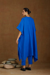 Overlap V neck Kaftan with Pants