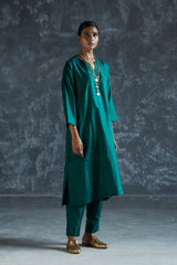 Silk Tunic | Basil