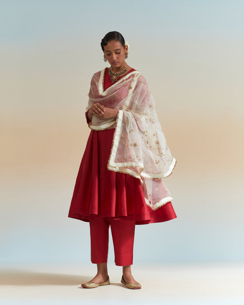 Hand Embroidered Dupatta