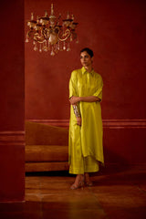 EMBROIDERED TUNIC TROUSER SET- MEADOWS