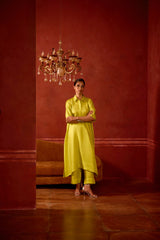 EMBROIDERED TUNIC TROUSER SET- MEADOWS