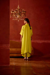 EMBROIDERED TUNIC TROUSER SET- MEADOWS