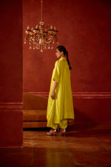 EMBROIDERED TUNIC TROUSER SET- MEADOWS