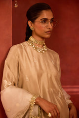 HAND EMBROIDERED DUPATTA- OAT