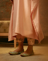EMBROIDERED TUNIC TROUSER SET- BLUSH