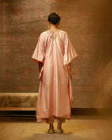 EMBROIDERED TUNIC TROUSER SET- BLUSH