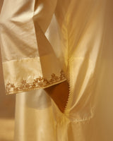 EMBROIDERED TUNIC TROUSER SET- IVORY
