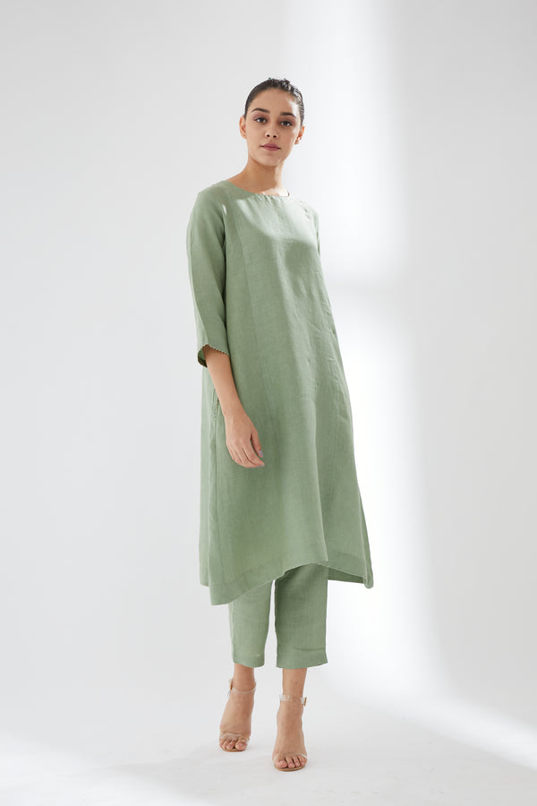 Princess Seam Tunic With Pants