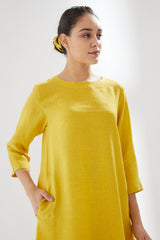 Rounded Hem Tunic With Pants