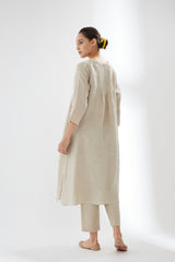 Tunic with Rounded Hem With Pants