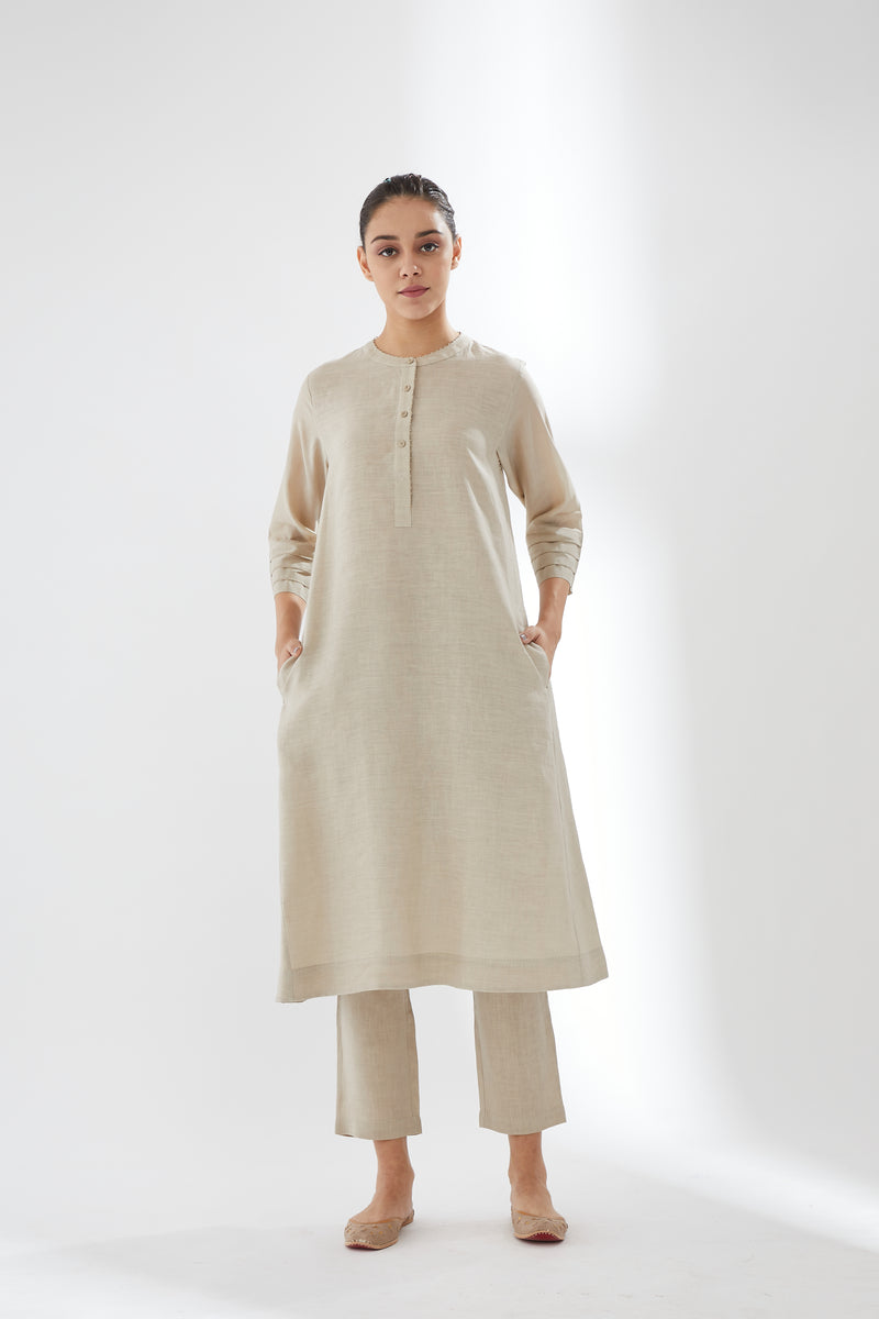Button-up Tunic with Pants