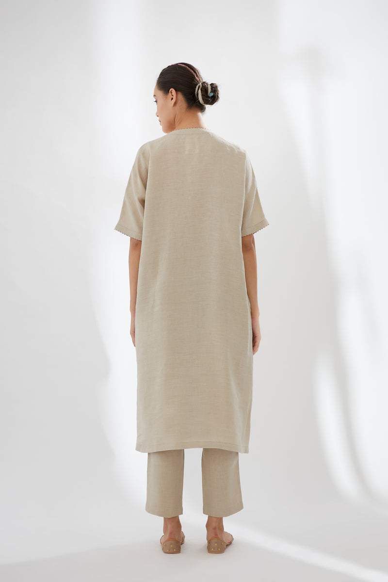 Raglan Sleeve Tunic with Pants