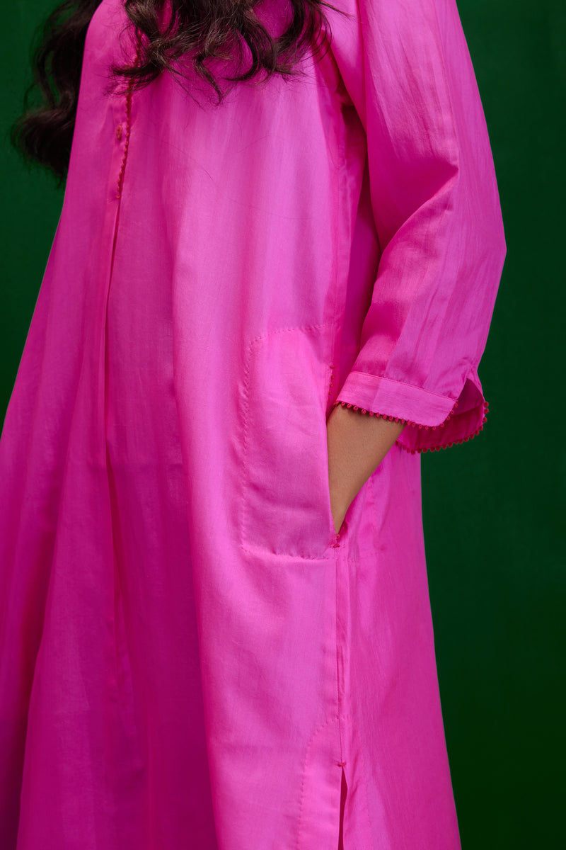 EMBROIDERED TUNIC TROUSER SET