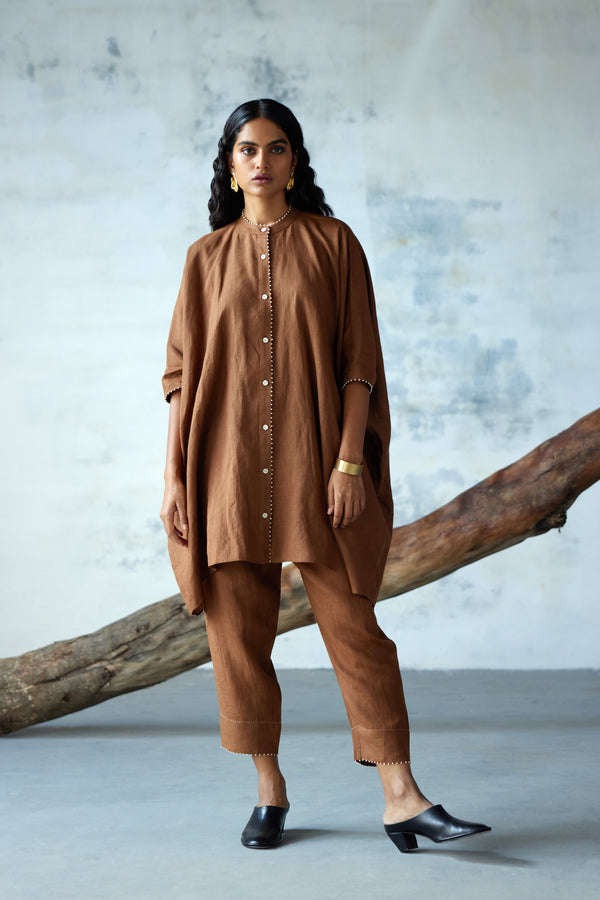 Button-up Tunic with Pants