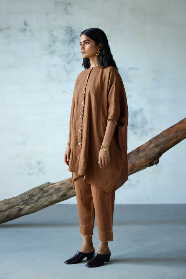 Button-up Tunic with Pants