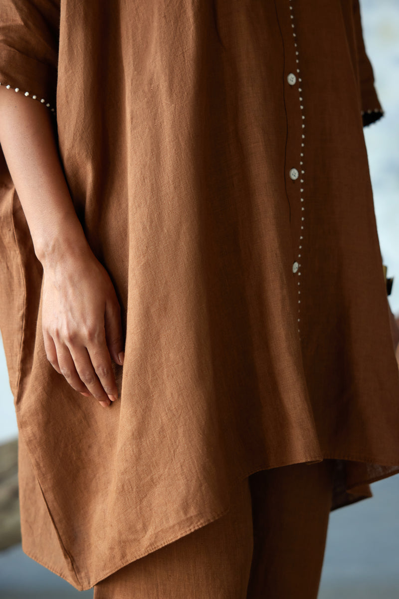 Button-up Tunic with Pants