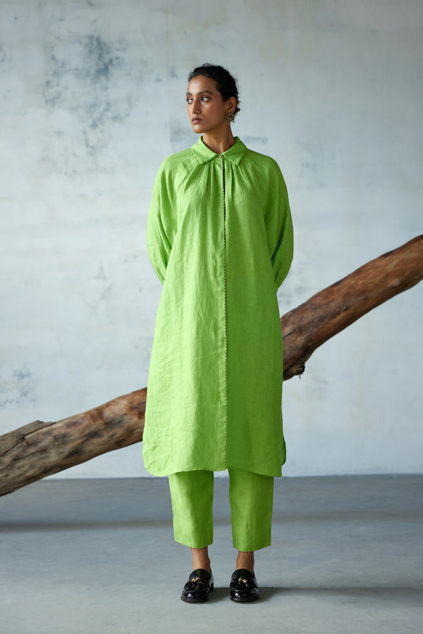 Button-up Tunic with Pants