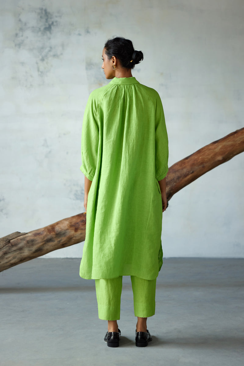 Button-up Tunic with Pants