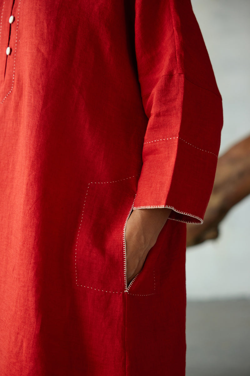 Button-up Tunic with Pants