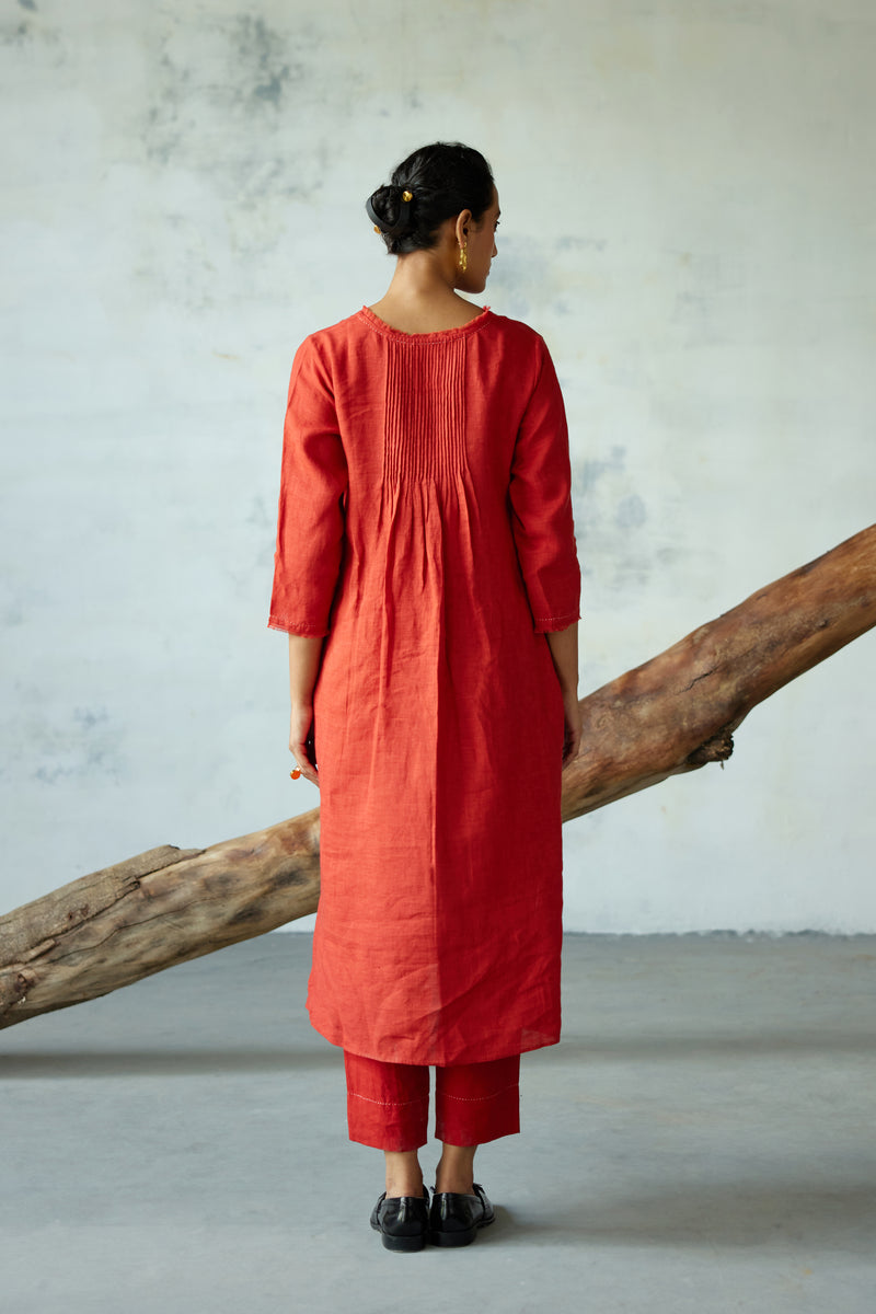 Button-up Tunic with Pants