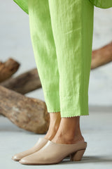 Button-up batwing shirt with Pants