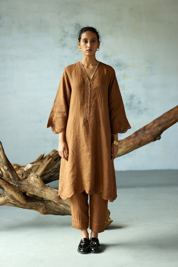 Button-up Tunic with Pants
