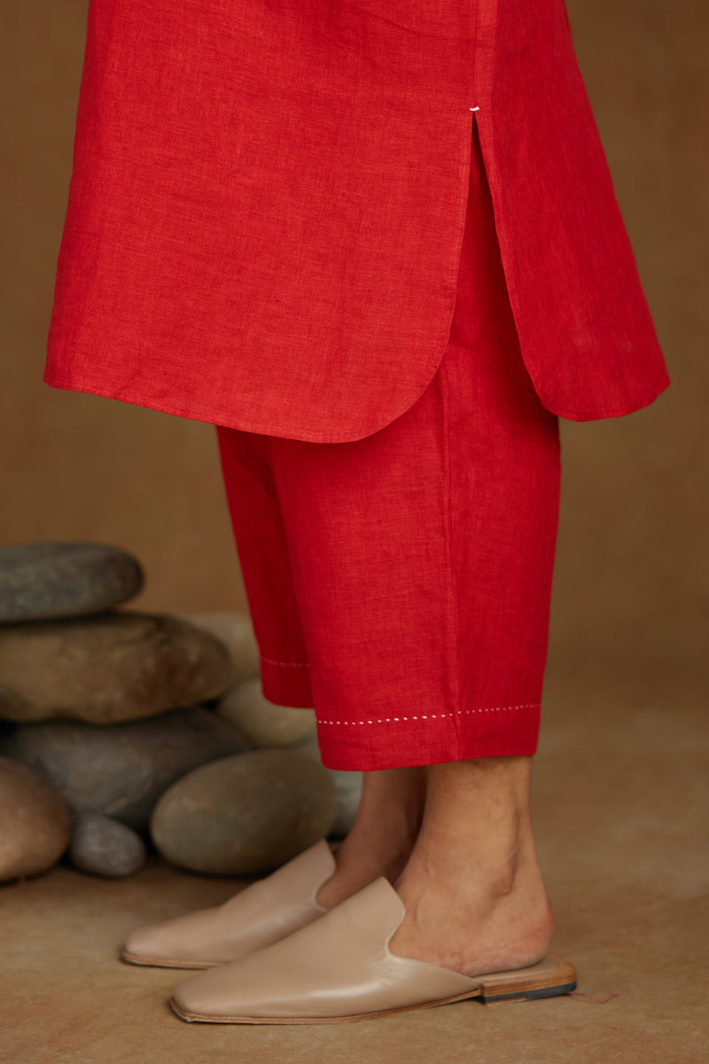 Button-up Tunic with Pants