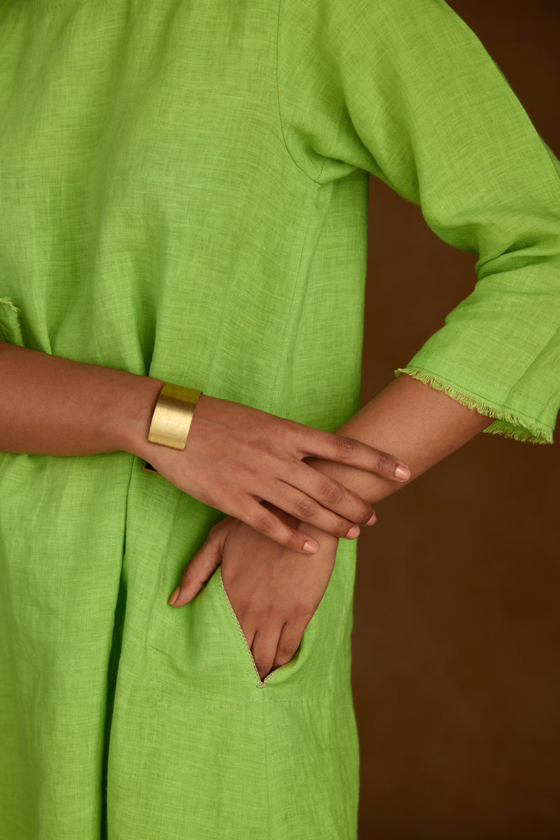 Rounded Hem Tunic with Pants