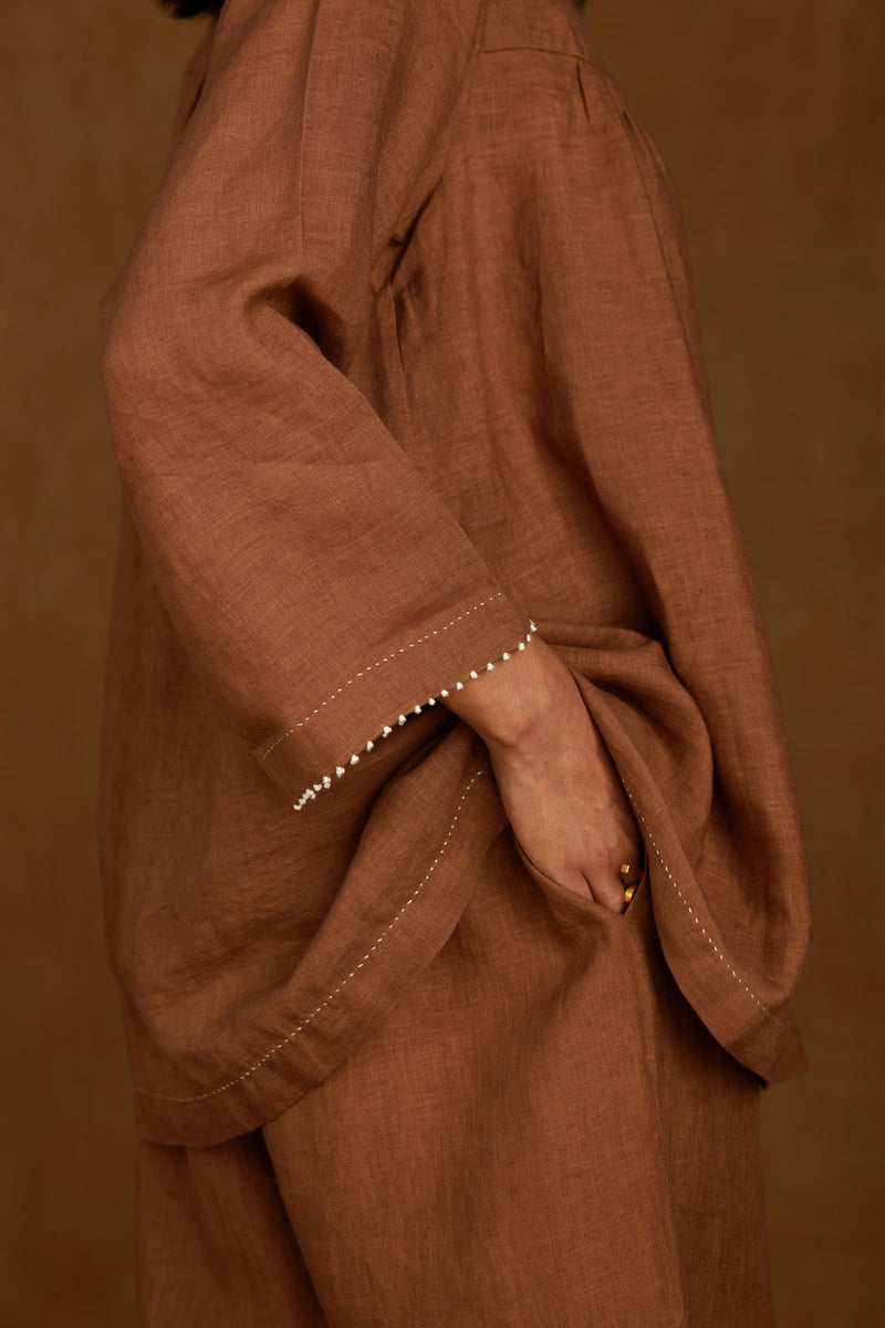 Button-up Tunic with Pants